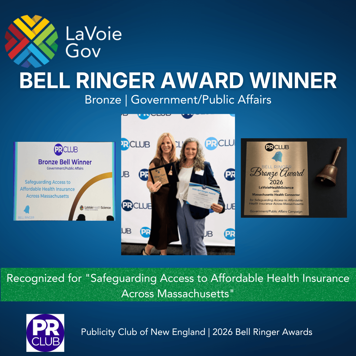Patrioc Bell Ringer LaVoie Earns Bell Ringer Award for Government/Public Affairs Campaign ...