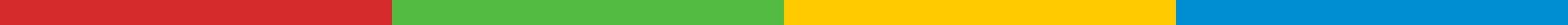 Red, Green, Yellow, and Blue small boxes